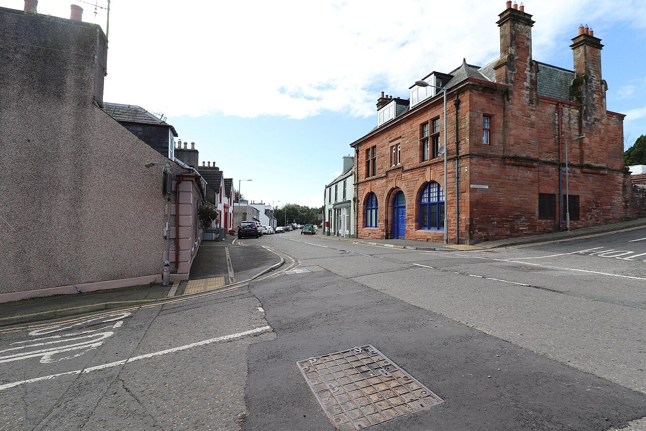 Main Street in Glenluce.