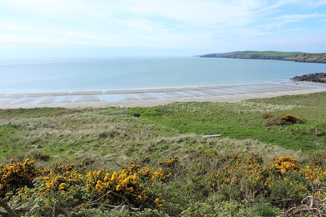 Ardwell Bay on the western Rhins coast.