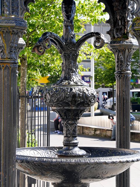 The Queen Victoria Diamond Jubilee drinking fountain in Stranraer.